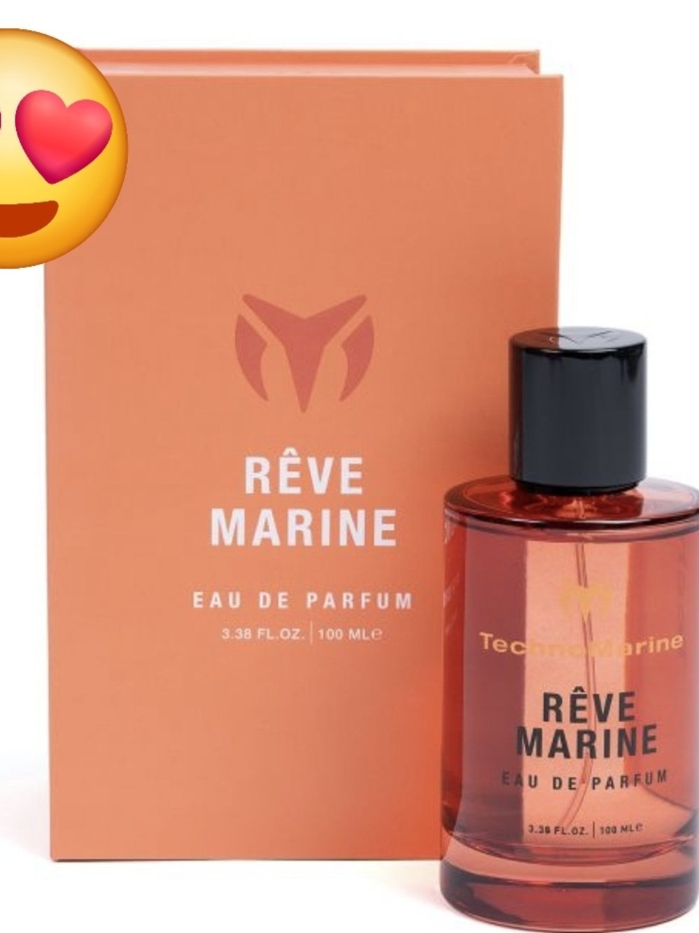 TechnoMarine RÊVE MARINE Eau de Parfum - Orange Bottle & Box